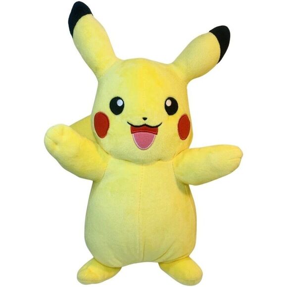 2018 WCT Pokemon Talking PIKACHU Plush Light Up Power Action Stuffed Toy 15” - Picture 1 of 7